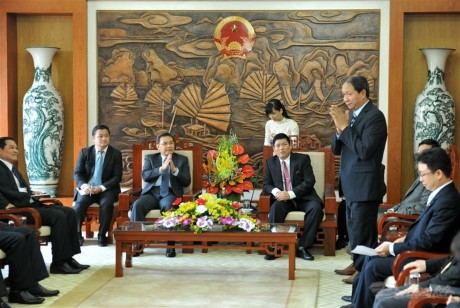 Đoàn đại biểu cấp cao Mặt trận Lào thăm Ban Tôn giáo Chính phủ - ảnh 1